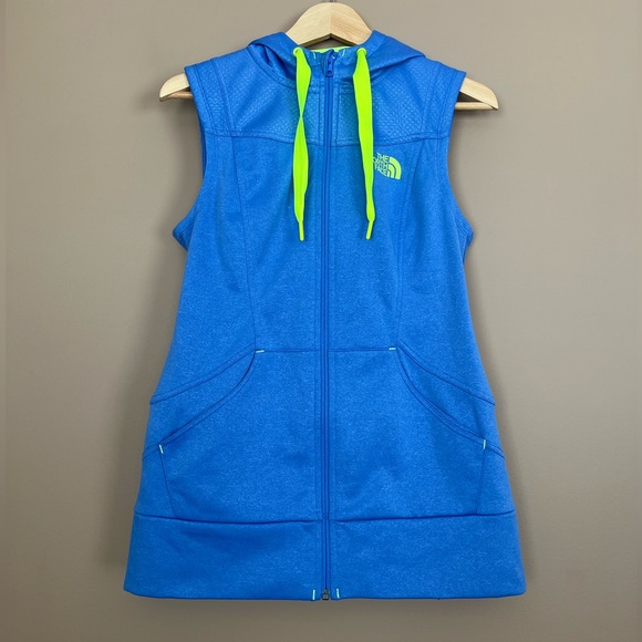The North Face Jackets & Blazers - {The North Face} Suprema Front Zip Hooded Vest in Coastline Blue - Womens Small